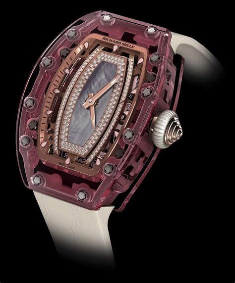 woman richard mille watch|richard mille watch automatic winding.